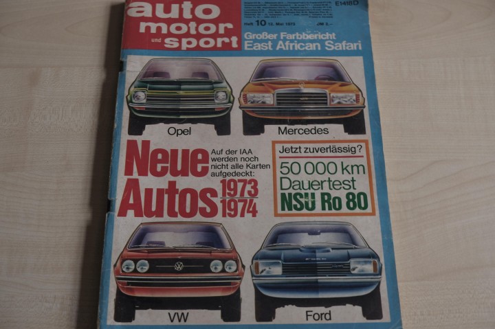 Auto Motor und Sport 10/1973